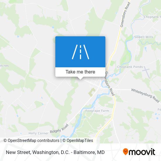 New Street map