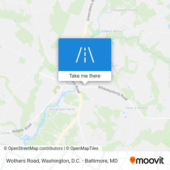 Wothers Road map