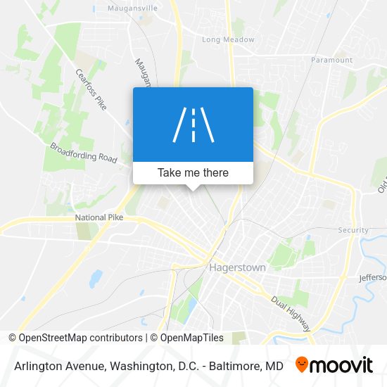 Arlington Avenue map
