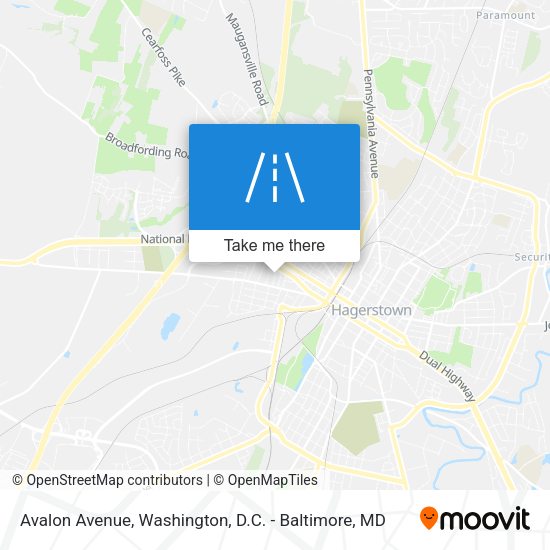 Mapa de Avalon Avenue