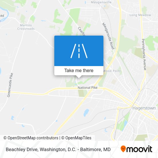 Mapa de Beachley Drive