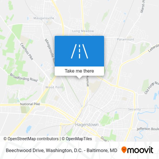 Beechwood Drive map