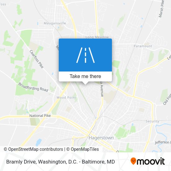 Mapa de Bramly Drive