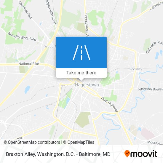 Mapa de Braxton Alley
