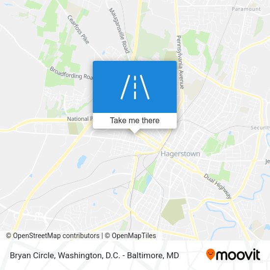 Mapa de Bryan Circle