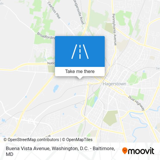 Mapa de Buena Vista Avenue