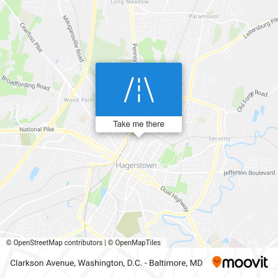 Clarkson Avenue map