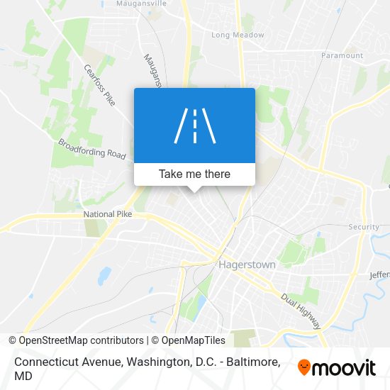 Connecticut Avenue map