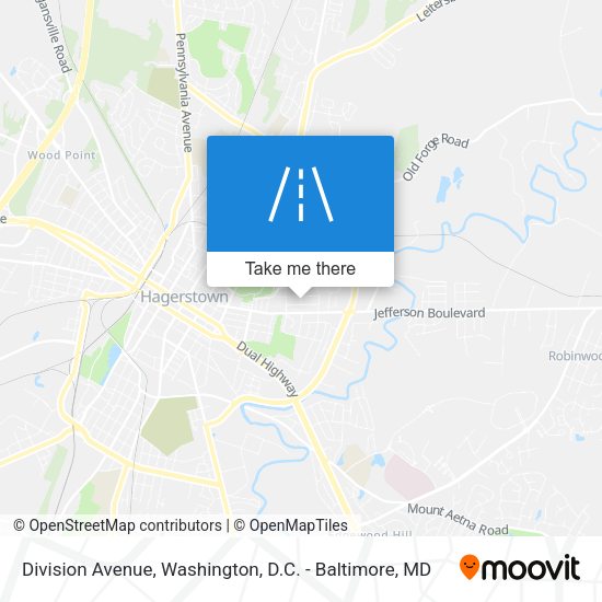 Mapa de Division Avenue