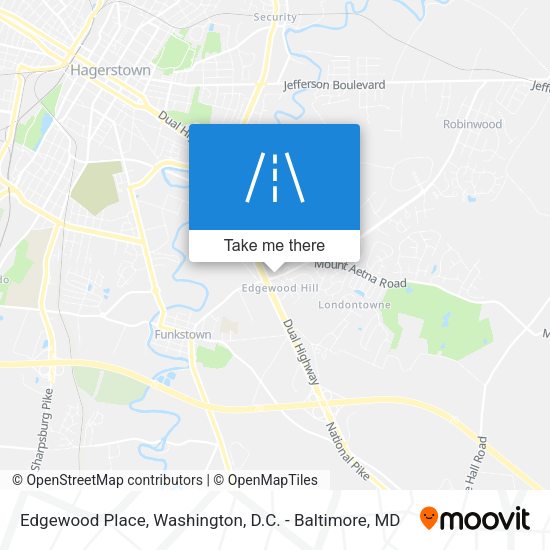 Mapa de Edgewood Place