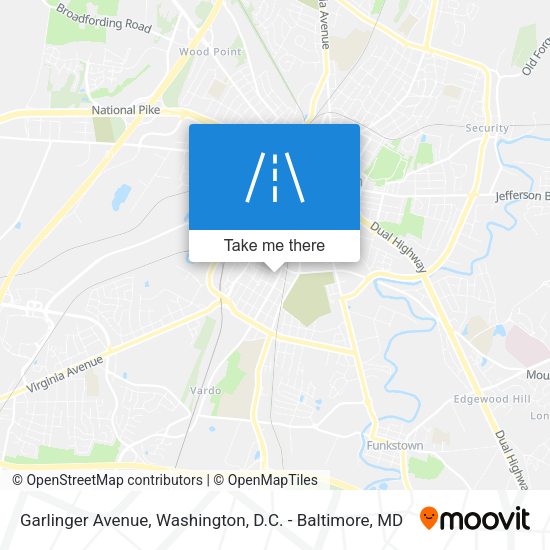 Garlinger Avenue map