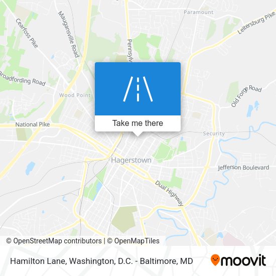 Hamilton Lane map