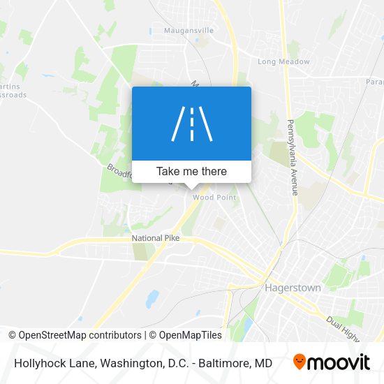 Mapa de Hollyhock Lane
