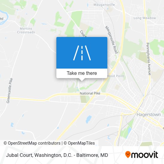 Jubal Court map
