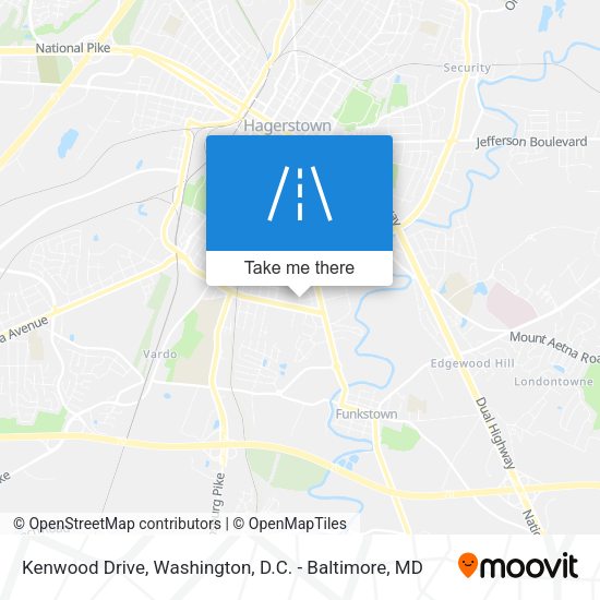 Kenwood Drive map