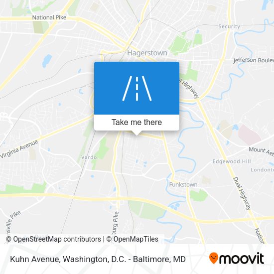 Kuhn Avenue map