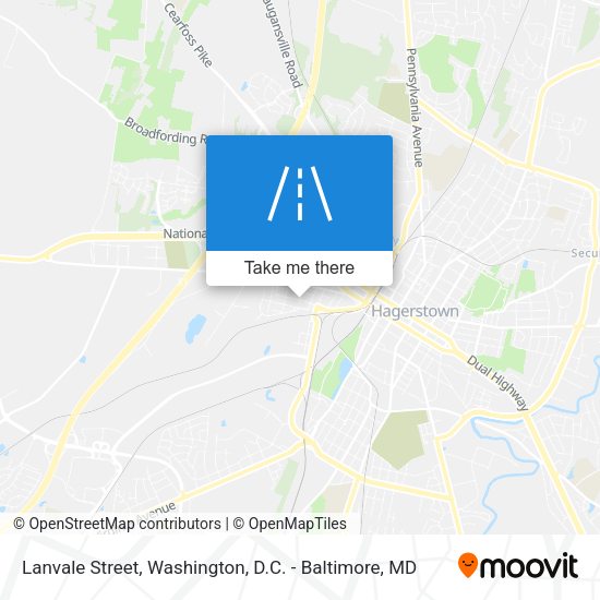 Lanvale Street map