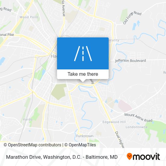 Mapa de Marathon Drive