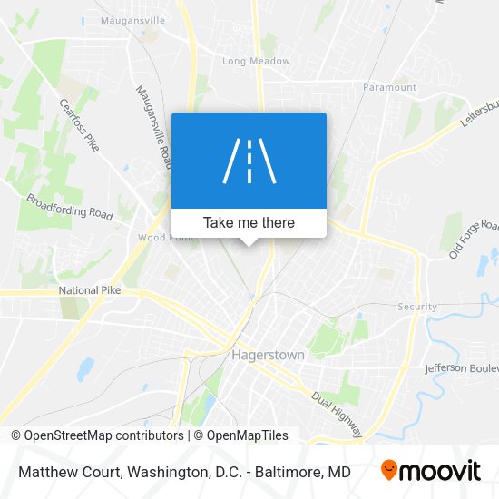 Mapa de Matthew Court