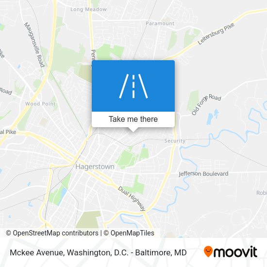 Mckee Avenue map