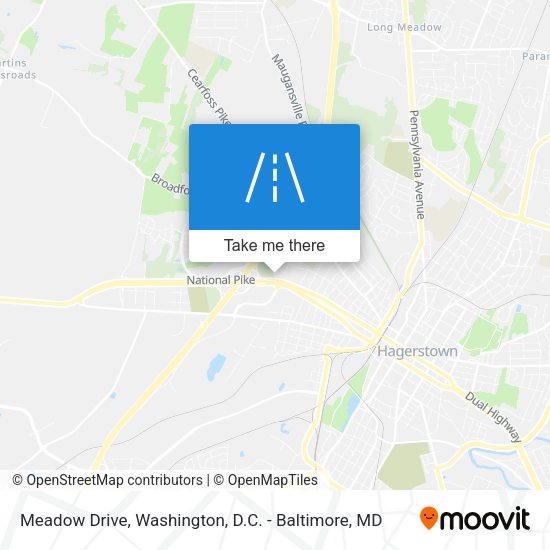 Meadow Drive map
