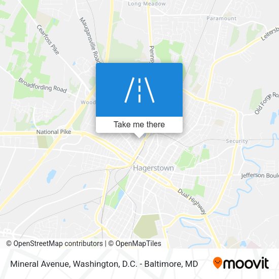 Mapa de Mineral Avenue