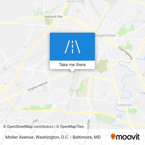 Moller Avenue map
