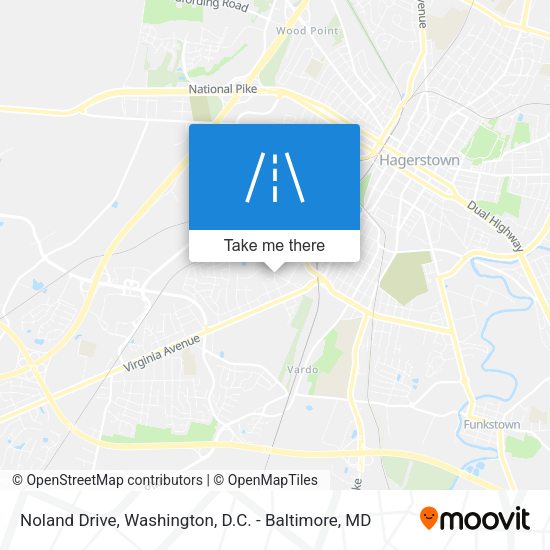 Noland Drive map