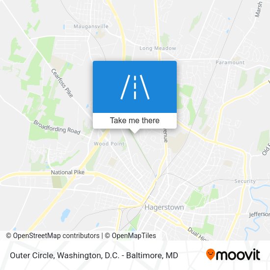 Outer Circle map