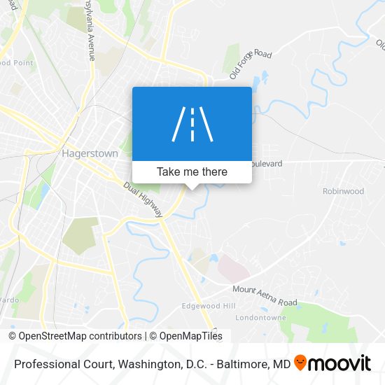 Mapa de Professional Court