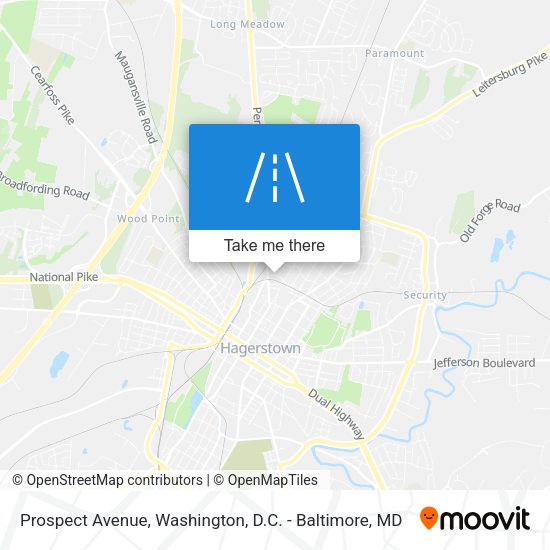 Mapa de Prospect Avenue