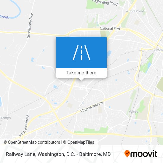 Railway Lane map