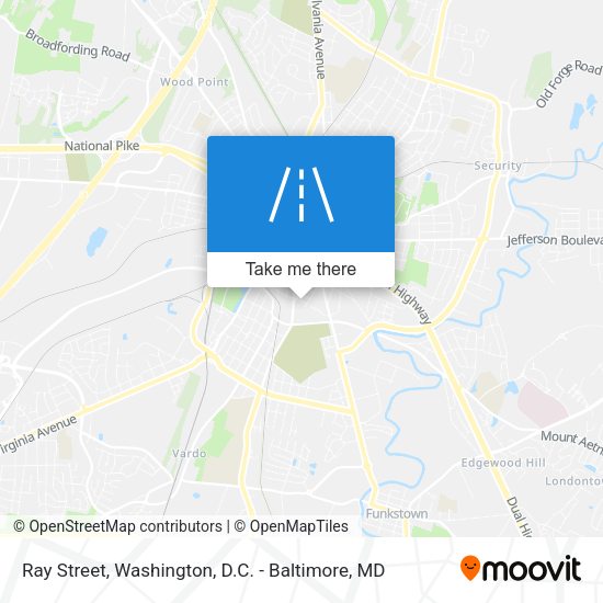 Ray Street map