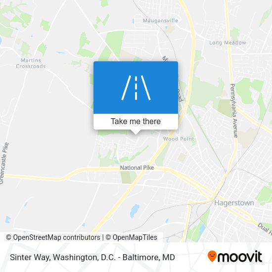 Sinter Way map
