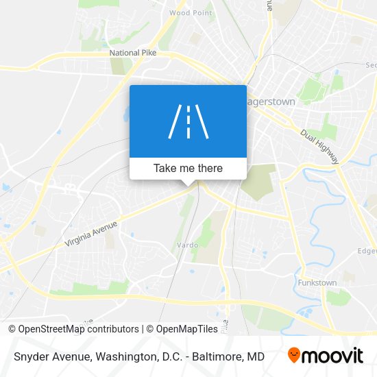 Snyder Avenue map