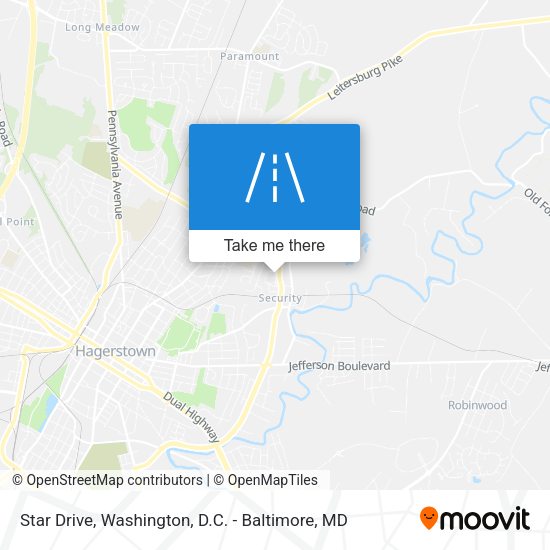 Star Drive map
