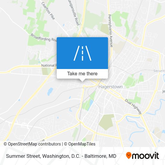 Summer Street map