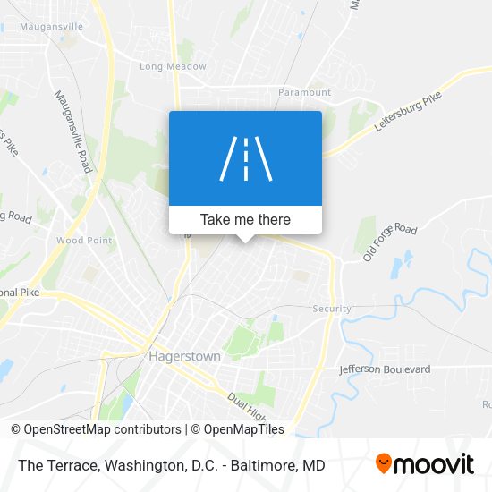 The Terrace map