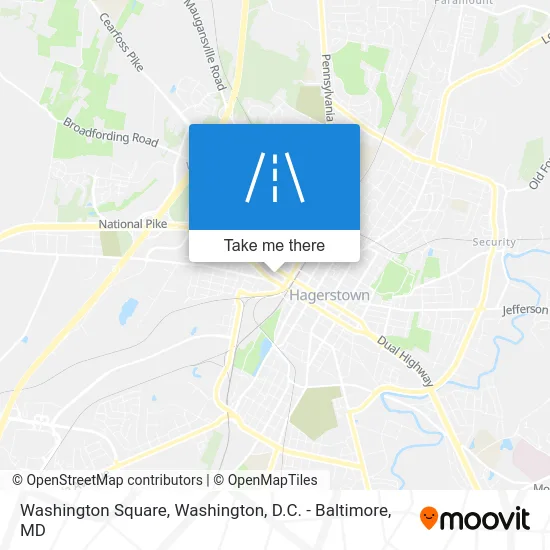 Washington Square map