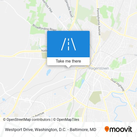 Westport Drive map
