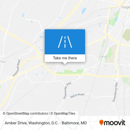Mapa de Amber Drive