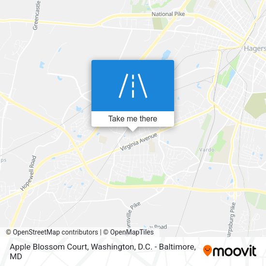 Apple Blossom Court map