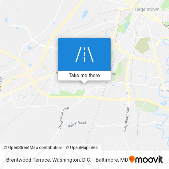 Brentwood Terrace map