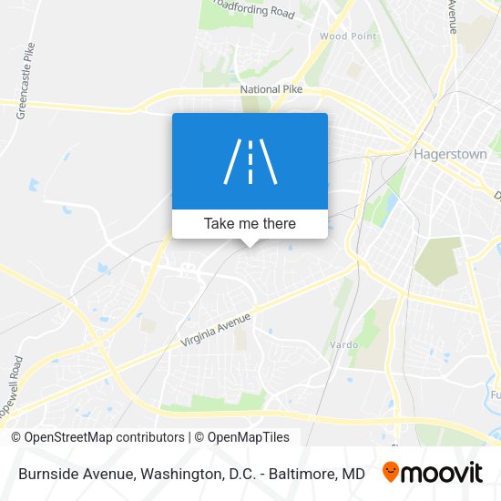 Burnside Avenue map