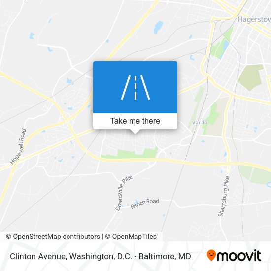 Clinton Avenue map