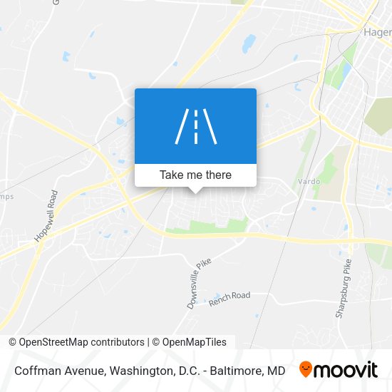 Coffman Avenue map