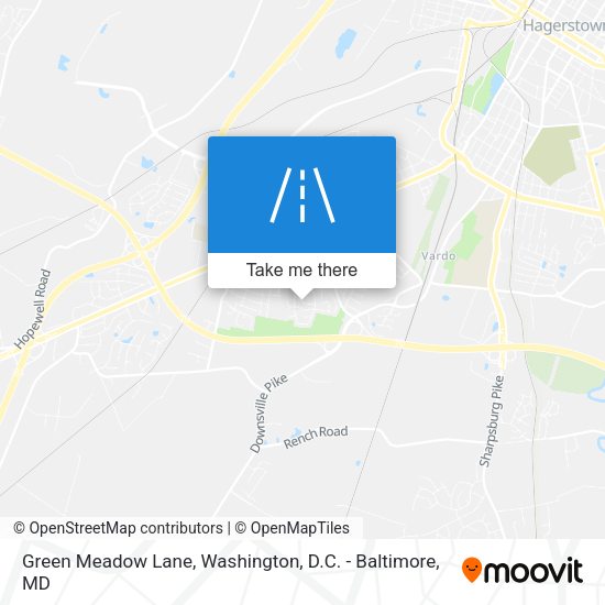 Green Meadow Lane map