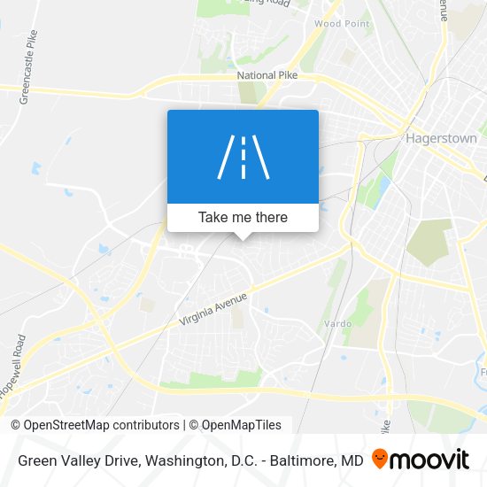 Mapa de Green Valley Drive