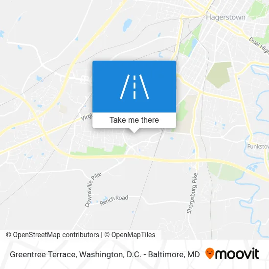 Greentree Terrace map