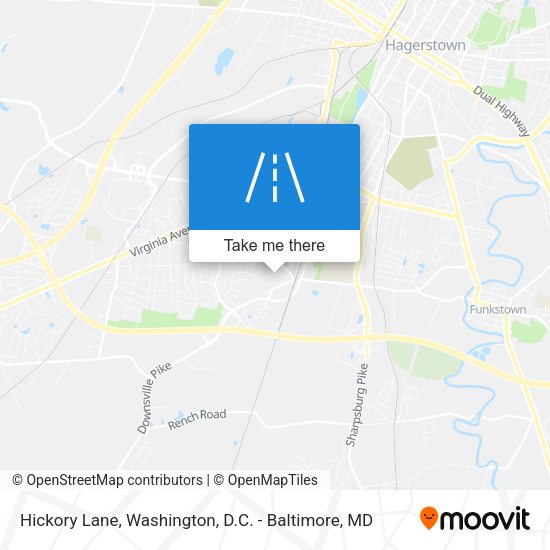 Mapa de Hickory Lane